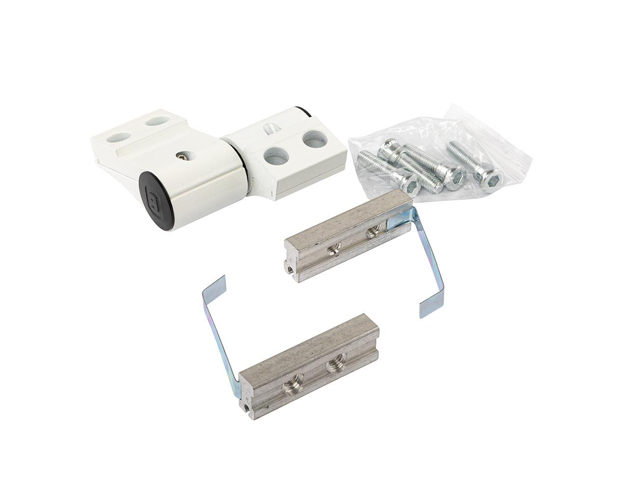 Петля двер. подшип. ELEMENTIS new, 2-х секционная, м/о 67, креп. на хол. профиль, белая RAL9016. Рис. 2