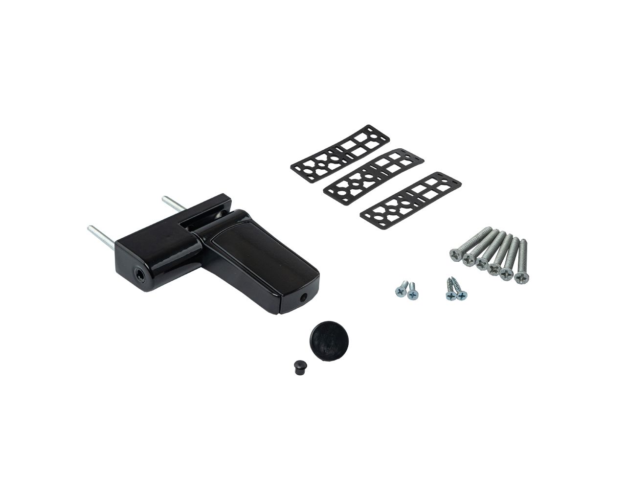 Петля дверная регулируемая 3-D 90мм (14-19.5 мм) на 90 кг, черная RAL9005. Рис. 1 Петля дверная регулируемая 3-D 90мм (14-19.5 мм) на 90 кг, черная RAL9005. Рис. 1