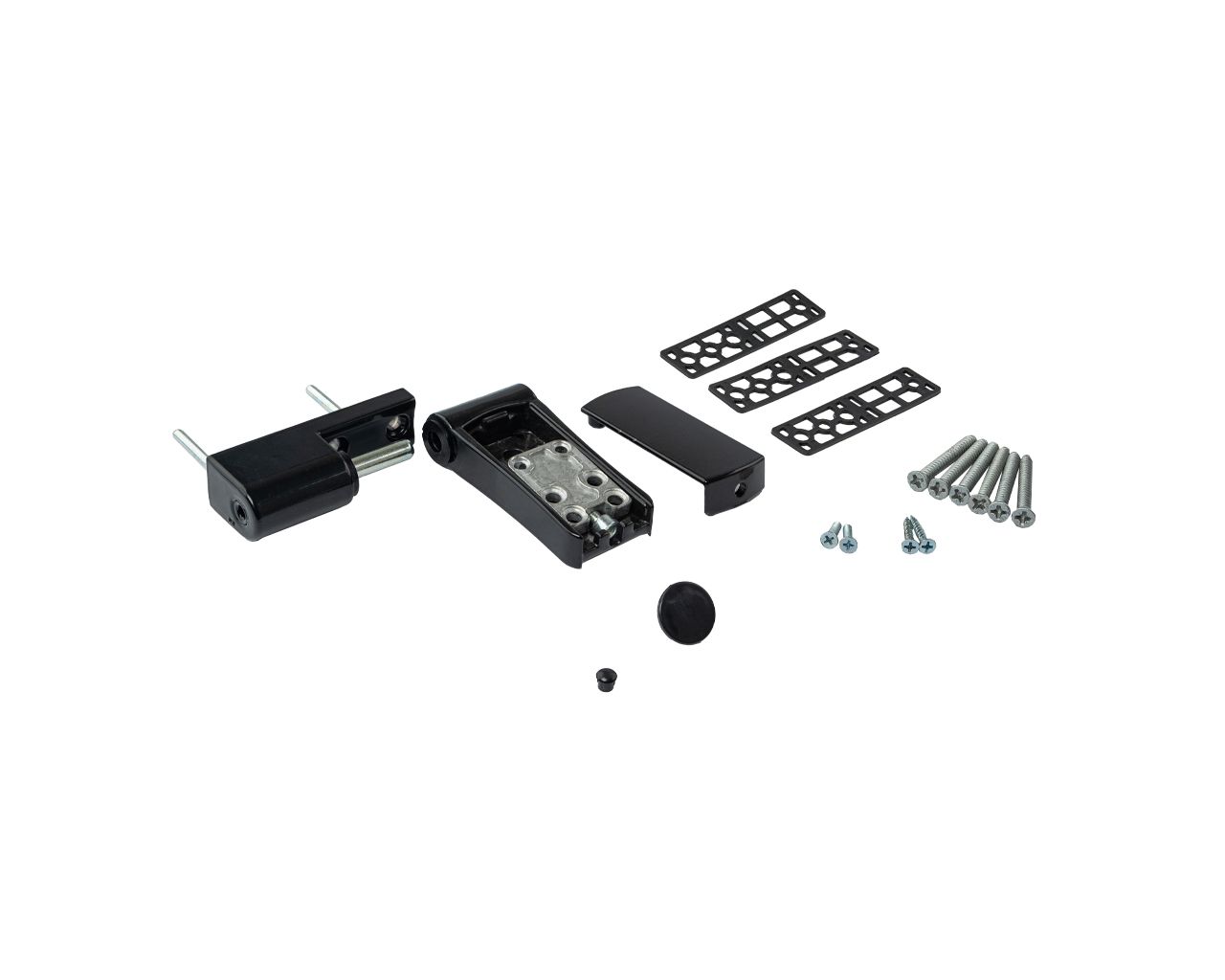 Петля дверная регулируемая Elementis 3-D 105 мм (14-19,5 мм) на 120 кг, черная RAL9005. Рис. 2 Петля дверная регулируемая Elementis 3-D 105 мм (14-19,5 мм) на 120 кг, черная RAL9005. Рис. 2