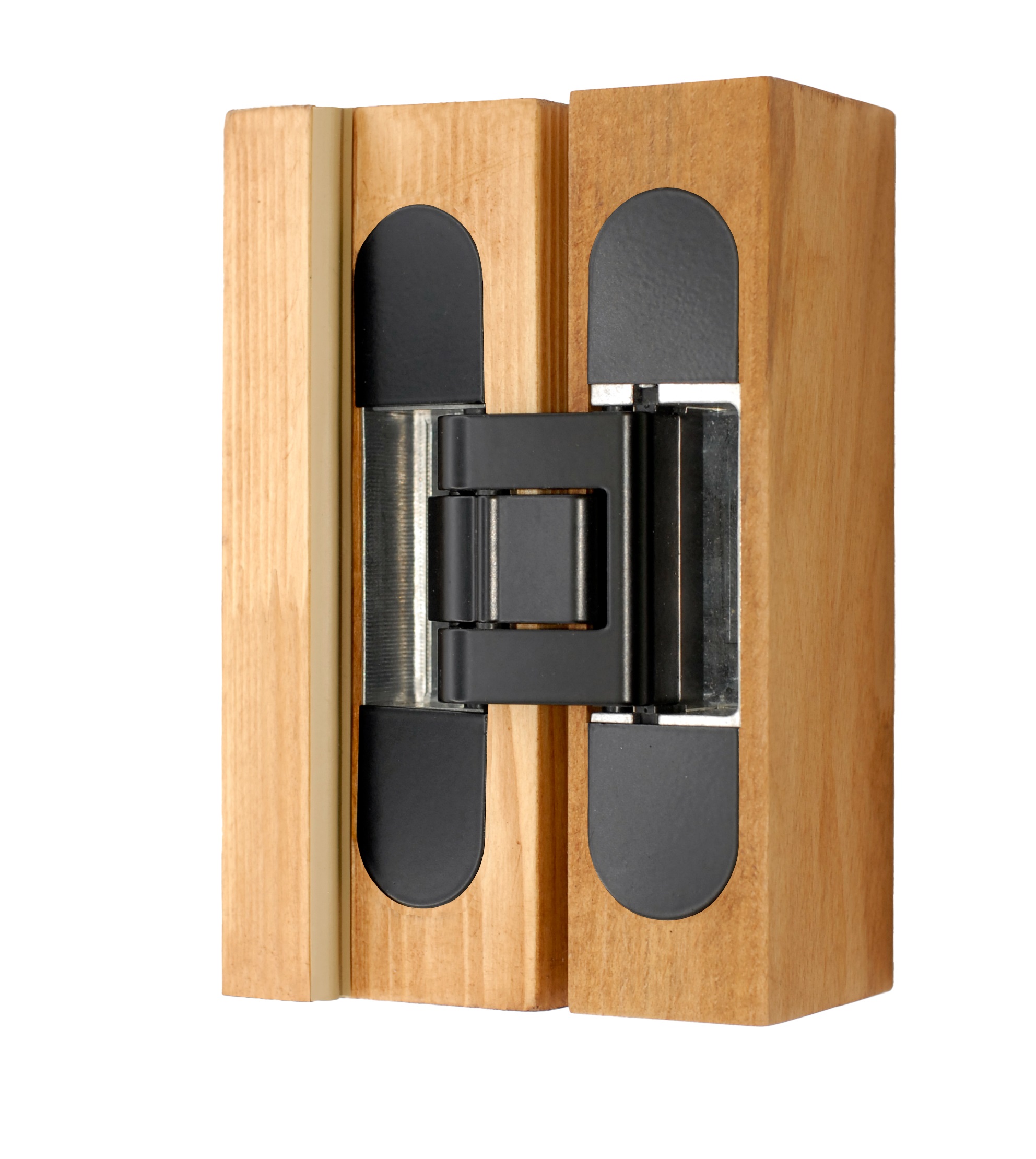 Петля дверная скрытая универсальная, 3D, 130x28/30 мм, 60 кг, цамак, черн. мат., с 4 мет. колпачками. Рис. 3