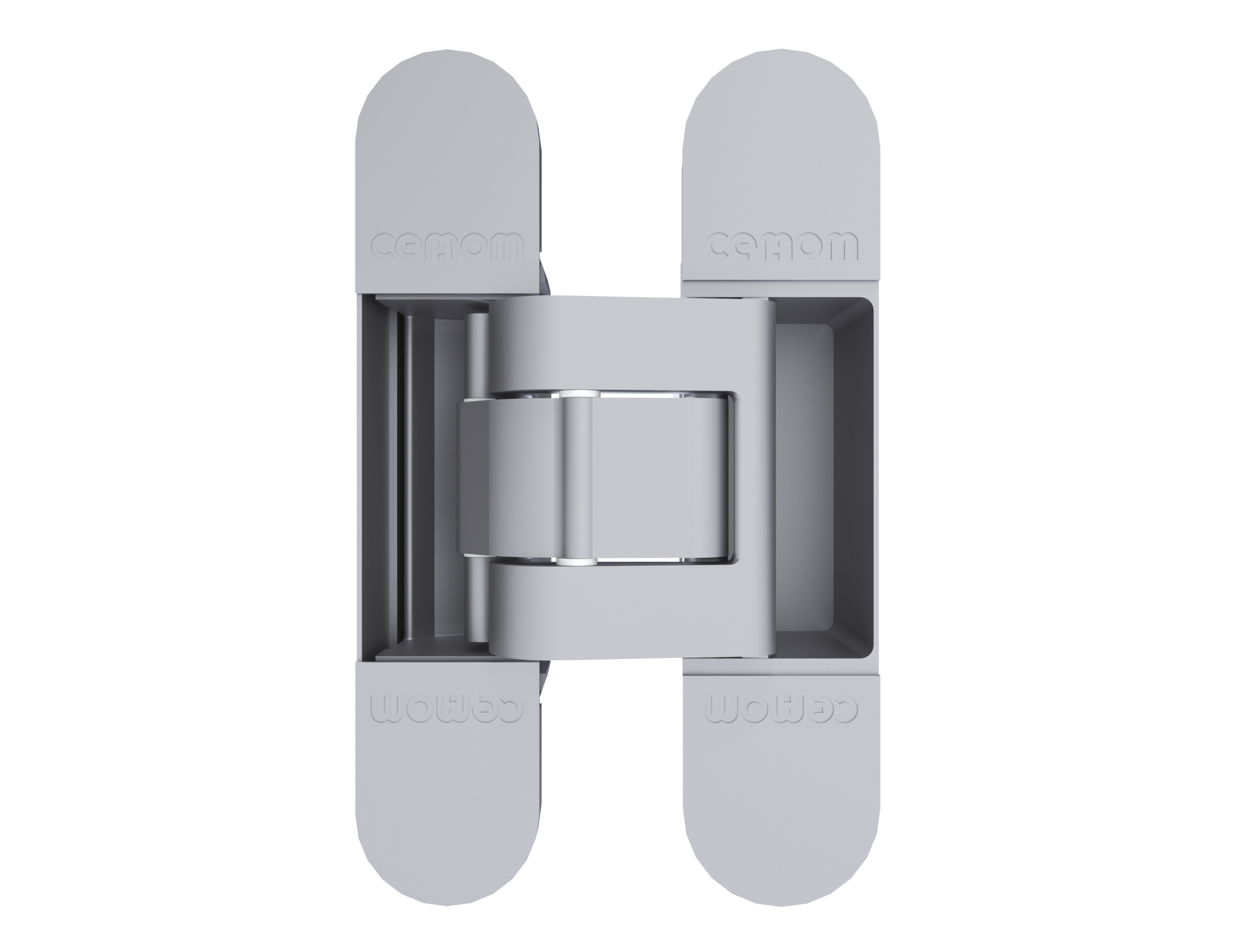 Петля дверная скрытая универсальная, 3D, 130x28/30 мм, 60 кг, цамак, хром мат., с 4 пласт. колпачками. Рис. 1 Петля дверная скрытая универсальная, 3D, 130x28/30 мм, 60 кг, цамак, хром мат., с 4 пласт. колпачками. Рис. 1