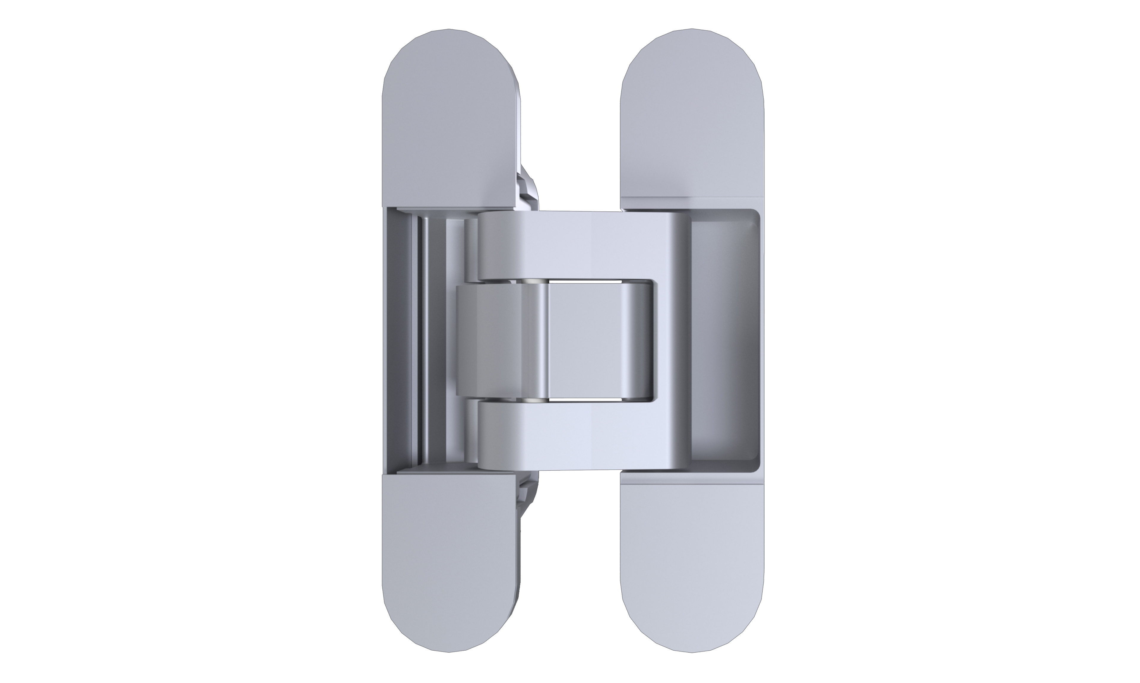 Петля дверная скрытая универсальная, 3D, 130x28/30 мм, 80 кг, цамак, хром мат., с 4 пласт. колпачками. Рис. 1 Петля дверная скрытая универсальная, 3D, 130x28/30 мм, 80 кг, цамак, хром мат., с 4 пласт. колпачками. Рис. 1