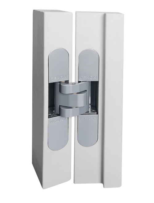 Петля дверная скрытая универсальная, 3D, 160х28 мм, 100 кг, сатин хром., с 4 металл. колпачками. Рис. 1 Петля дверная скрытая универсальная, 3D, 160х28 мм, 100 кг, сатин хром., с 4 металл. колпачками. Рис. 1