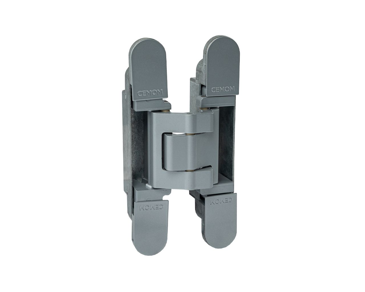 Петля дверная скрытая универсальная, 3D, 200х32/37 мм, 130 кг, сатин хром., с 4 металл. колпачками. Рис. 1 Петля дверная скрытая универсальная, 3D, 200х32/37 мм, 130 кг, сатин хром., с 4 металл. колпачками. Рис. 1