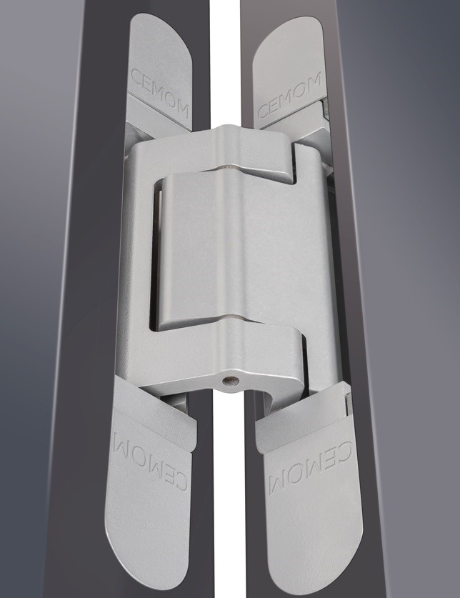 Петля дверная скрытая универсальная, 3D, 260х32/36 мм, 200 кг, сатин хром., с 4 металл. колпачками. Рис. 1 Петля дверная скрытая универсальная, 3D, 260х32/36 мм, 200 кг, сатин хром., с 4 металл. колпачками. Рис. 1