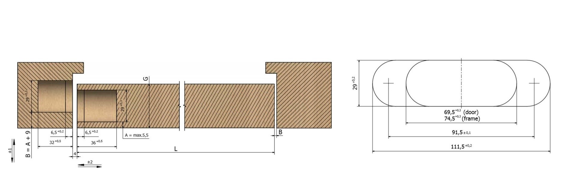 Петля дверная скрытая универсальная со смещением плоскостей, 3D, 111.5x29 мм, 50 кг, цамак, белый мат., с 4 пласт. колпачками. Рис. 3 Петля дверная скрытая универсальная со смещением плоскостей, 3D, 111.5x29 мм, 50 кг, цамак, белый мат., с 4 пласт. колпачками. Рис. 3