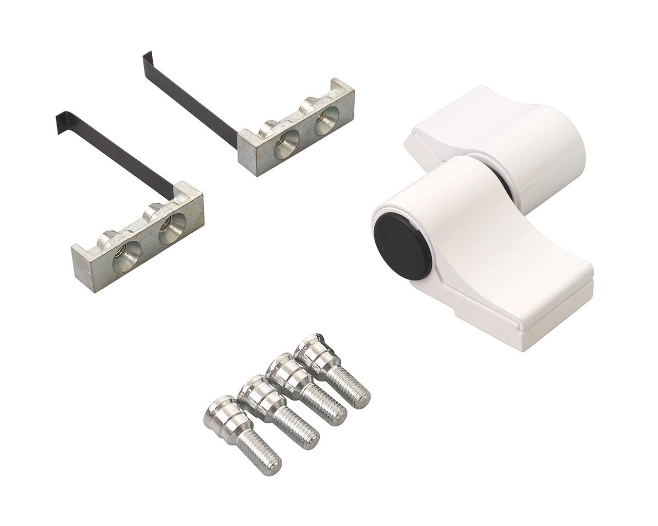 Петля дверная втулочная 2-х секционная, м/о 62, крепление на хол. профиль, белый RAL9016. Рис. 3