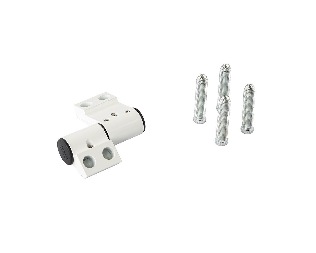 Петля дверная втулочная 2-х секционная, м/о 63 мм, крепление на тепл. профиль, бел. 9016. Рис. 2