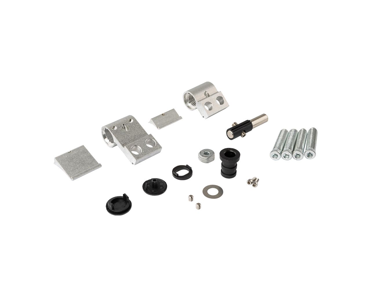 Петля дверная втулочная 2-х секционная, м/о 63 мм, крепление на тепл. профиль, неокраш.. Рис. 2 Петля дверная втулочная 2-х секционная, м/о 63 мм, крепление на тепл. профиль, неокраш.. Рис. 2