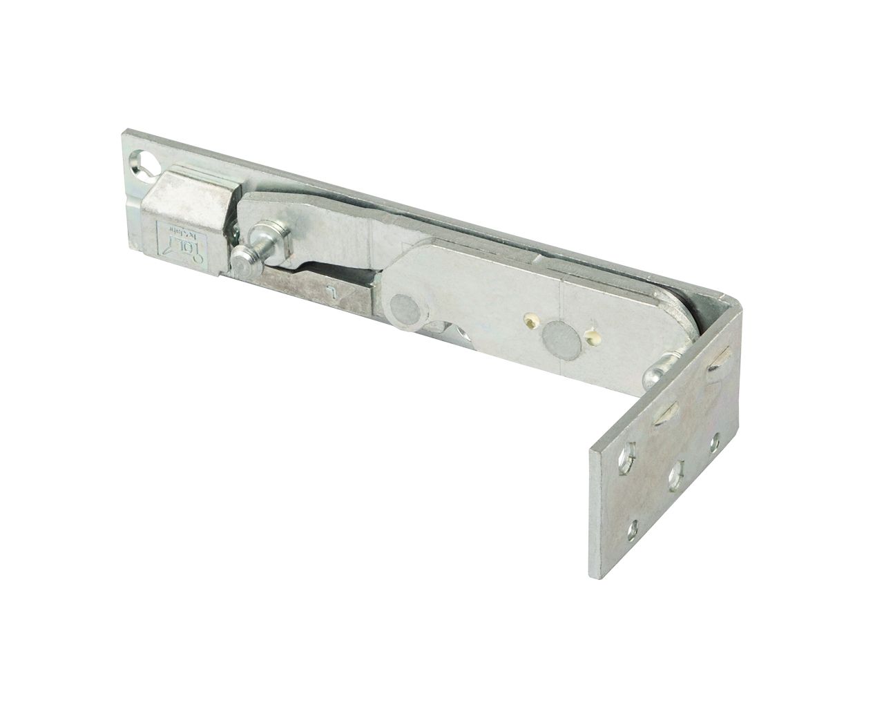 Петля на раме нижняя скрытая левая ARX Rehau. Рис. 1 Петля на раме нижняя скрытая левая ARX Rehau. Рис. 1