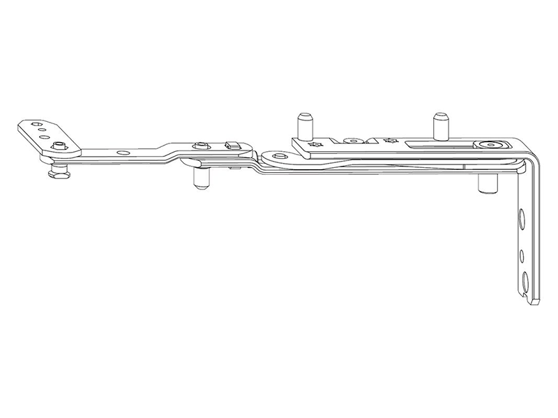 Петля на раме поворотная верхняя прав. дер. ф. 24, ось 13 Designo 2. Рис. 1 Петля на раме поворотная верхняя прав. дер. ф. 24, ось 13 Designo 2. Рис. 1