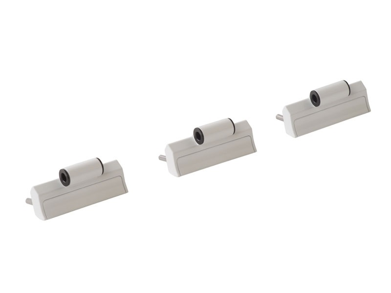 Петля на створке 20мм Patio FOLD Alu /3 шт./ белая. Рис. 2