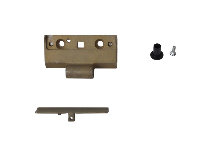 Петля на створке 30мм штифт 25мм Patio FOLD Alu /3 шт./ неокрашенная. Рис. 2