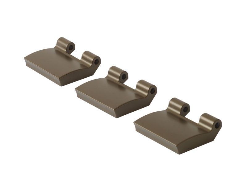 Петля на створке 40мм FOLD /3 шт./, сред. бронза R05.3. Рис. 1