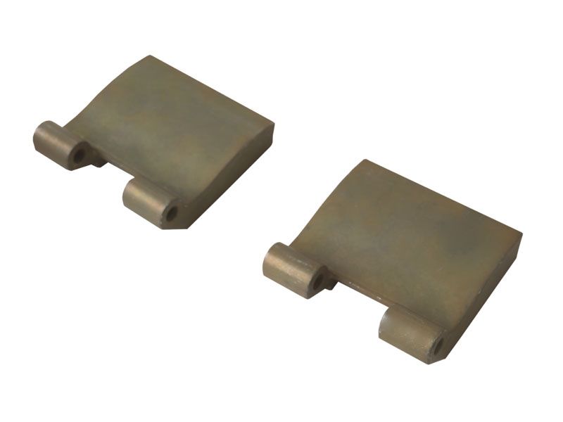 Петля на створке 50мм Patio FOLD Alu /3 шт./ неокрашенный. Рис. 2