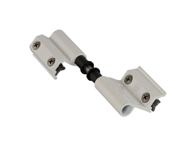 Петля поворотная FLASH BASE V.01, 5 частей, белая RAL9010, 00120410U. Рис. 1