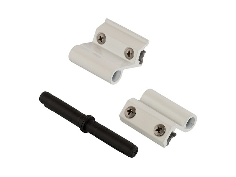 Петля поворотная FLASH BASE, V.02, 5 частей, белая RAL9010, 00136410U. Рис. 1