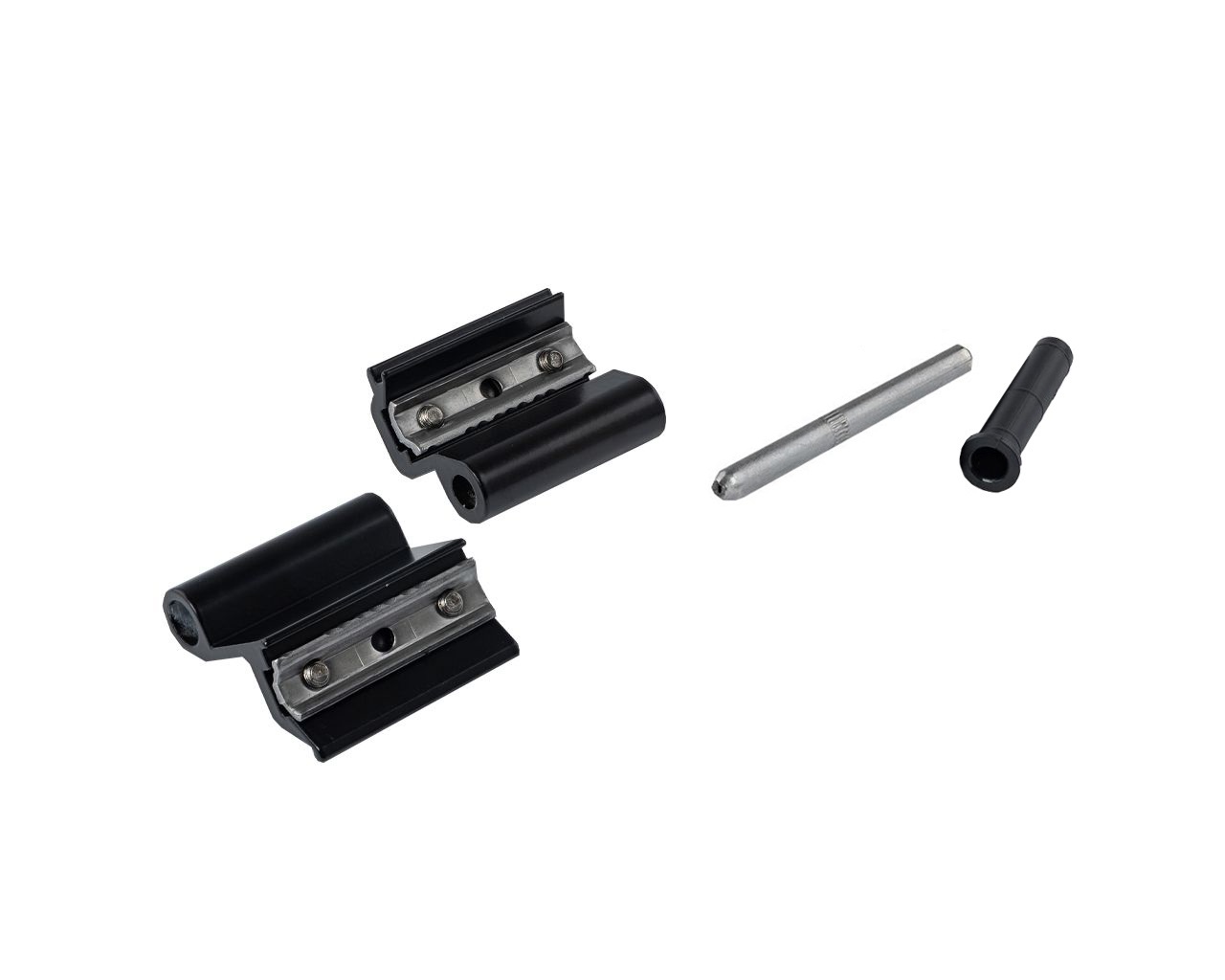 Петля поворотная оконная 2-х частная, Европаз V.01, нерегулир., 1 втулка на 1 петлю, черн. RAL9005 матов.. Рис. 2 Петля поворотная оконная 2-х частная, Европаз V.01, нерегулир., 1 втулка на 1 петлю, черн. RAL9005 матов.. Рис. 2