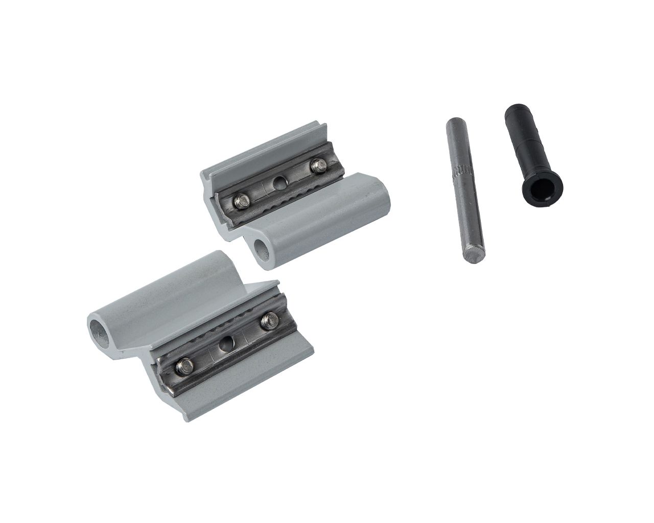 Петля поворотная оконная 2-х частная, Европаз V.01, нерегулир., 1 втулка на 1 петлю, серебр. RAL9006. Рис. 2 Петля поворотная оконная 2-х частная, Европаз V.01, нерегулир., 1 втулка на 1 петлю, серебр. RAL9006. Рис. 2