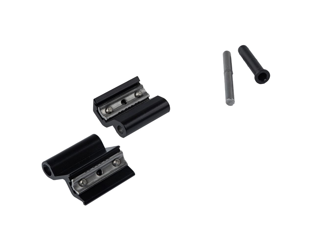 Петля поворотная оконная 2-х частная, Европаз, V.02, нерегулир., 1 втулка на 1 петлю, черн. RAL9005 матов.. Рис. 2