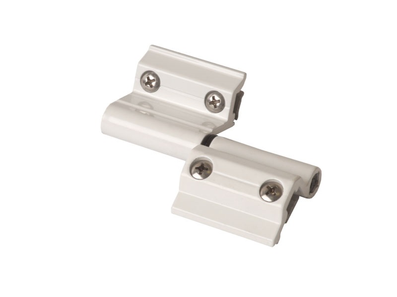 Петля поворотная оконная, Проведал, регулируемая +-1,2 mm, белая RAL9016