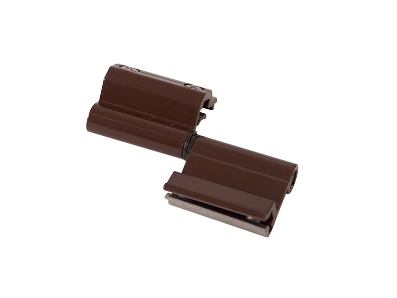 Петля поворотная оконная, Проведал, регулируемая +-1,2 mm, коричневая RAL8017. Рис. 1 Петля поворотная оконная, Проведал, регулируемая +-1,2 mm, коричневая RAL8017. Рис. 1