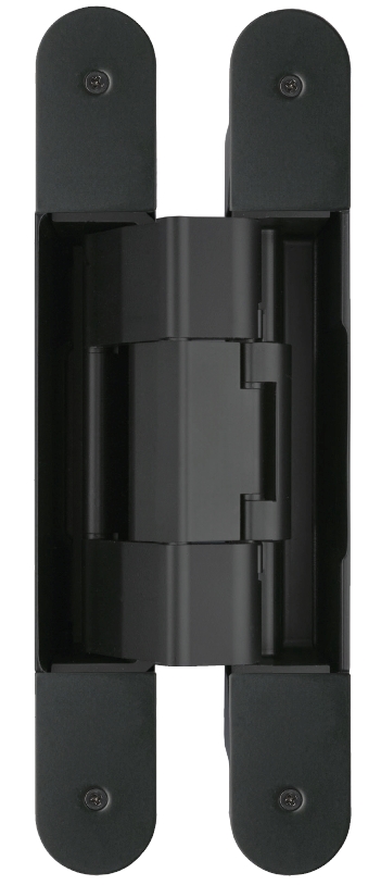 Петля скрытая, 3D, универсальная, 250x34 мм, 200 кг, цамак/алюминий, черный матовый. Рис. 1 Петля скрытая, 3D, универсальная, 250x34 мм, 200 кг, цамак/алюминий, черный матовый. Рис. 1