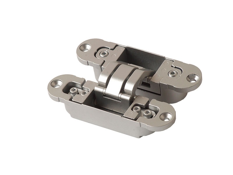 Петля скрытая, универсальная, 3D, 120x30 мм, 80 кг, цамак/алюминий, серебро матовое. Рис. 3