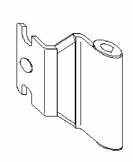 Петля угловая 21/6 Trend Silber 12/21-13. Рис. 2