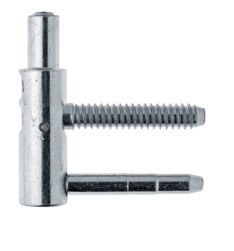 Петля ввертная, 4-штыревая, 3D, рамная часть, диаметр 16 мм, сталь, оцинкованный. Рис. 1 Петля ввертная, 4-штыревая, 3D, рамная часть, диаметр 16 мм, сталь, оцинкованный. Рис. 1