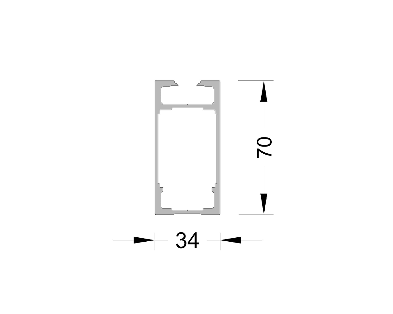 Пилон, 6.5 м неокрас. Рис. 2