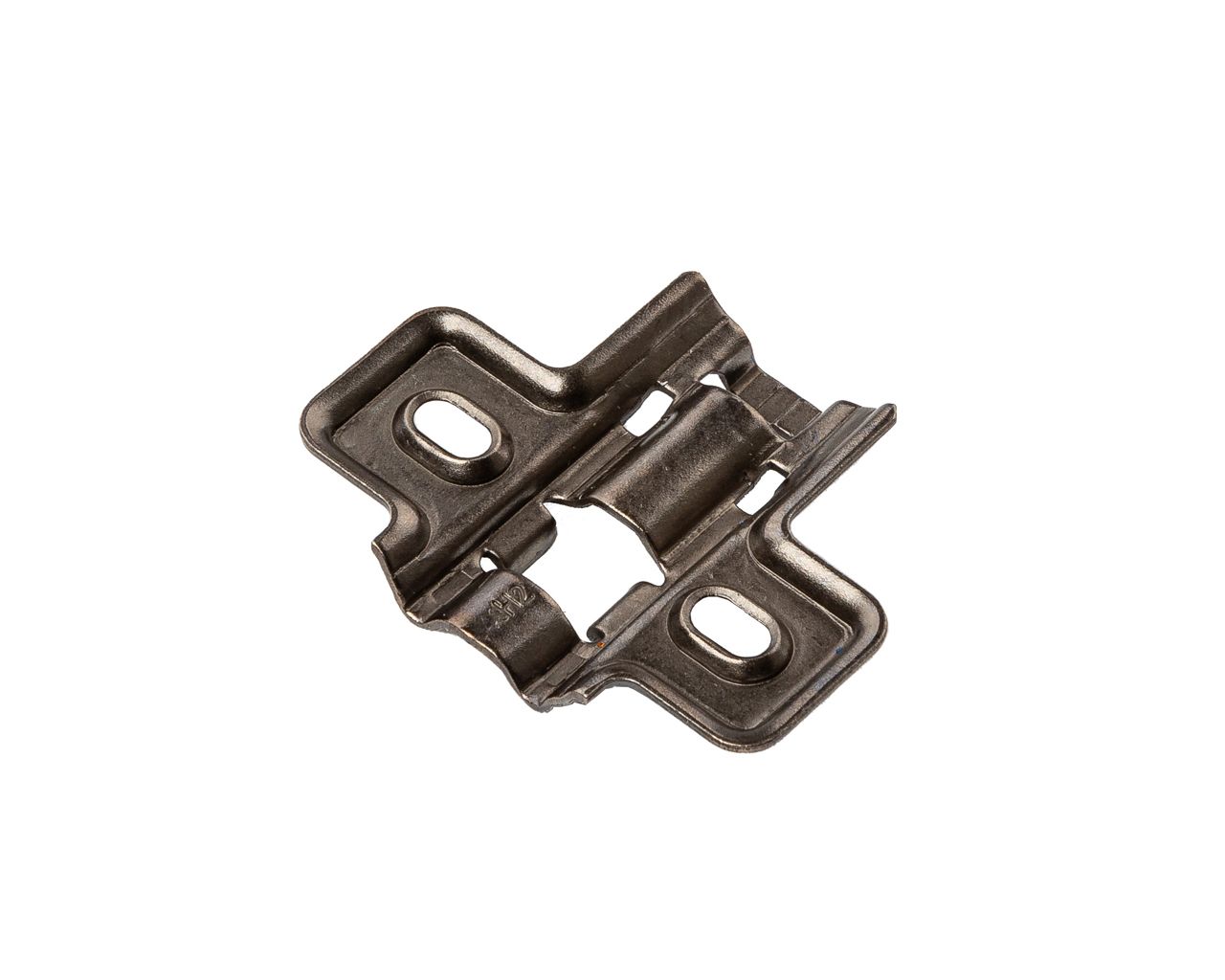 Планка монтажная для петель Alphalux Titan, Clip-on, H=2, крестовая, под саморез, титан. Рис. 3 Планка монтажная для петель Alphalux Titan, Clip-on, H=2, крестовая, под саморез, титан. Рис. 3