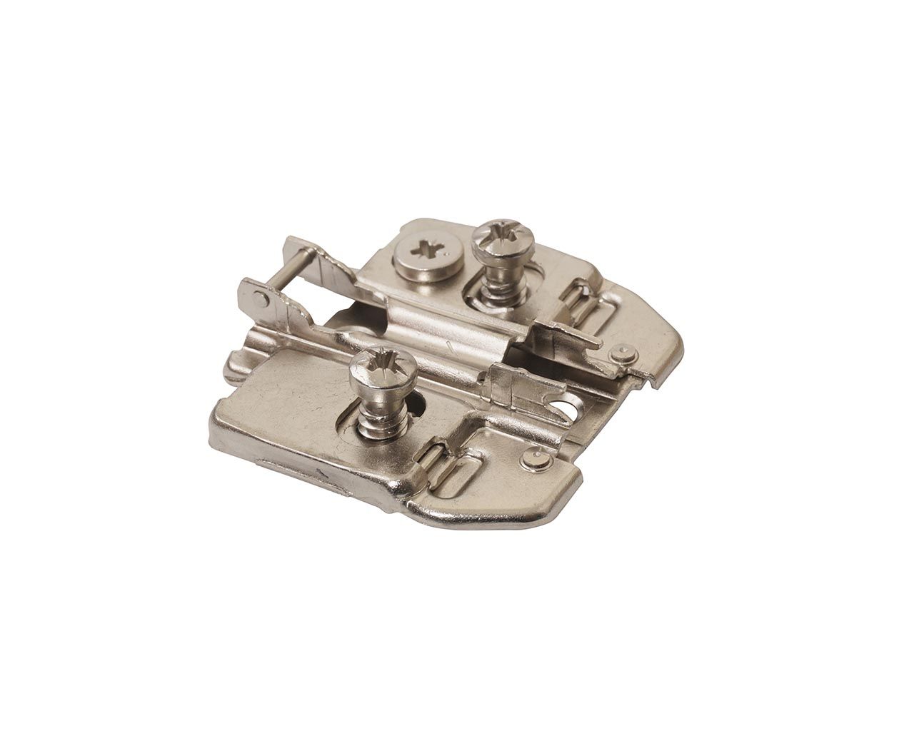 Планка монтажная для петель Firmax Advanced, H=2, крестовая с регулировкой по высоте, с предустановленным евровинтами. Рис. 2