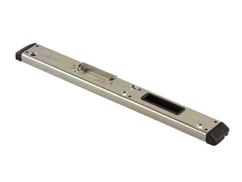 Планка ответная Maxbar под ригель с фалевой защелкой левая, для профиля Rehau Basic/Thermo/Brilliant. Рис. 1