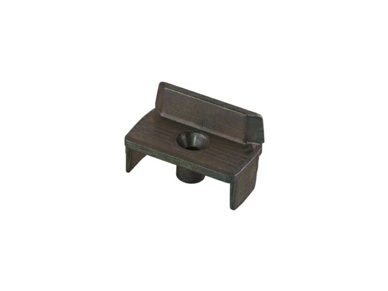 Планка ответная Maxbar под цапфы, штульп 9/13 система, Серебристый. Рис. 1 Планка ответная Maxbar под цапфы, штульп 9/13 система, Серебристый. Рис. 1