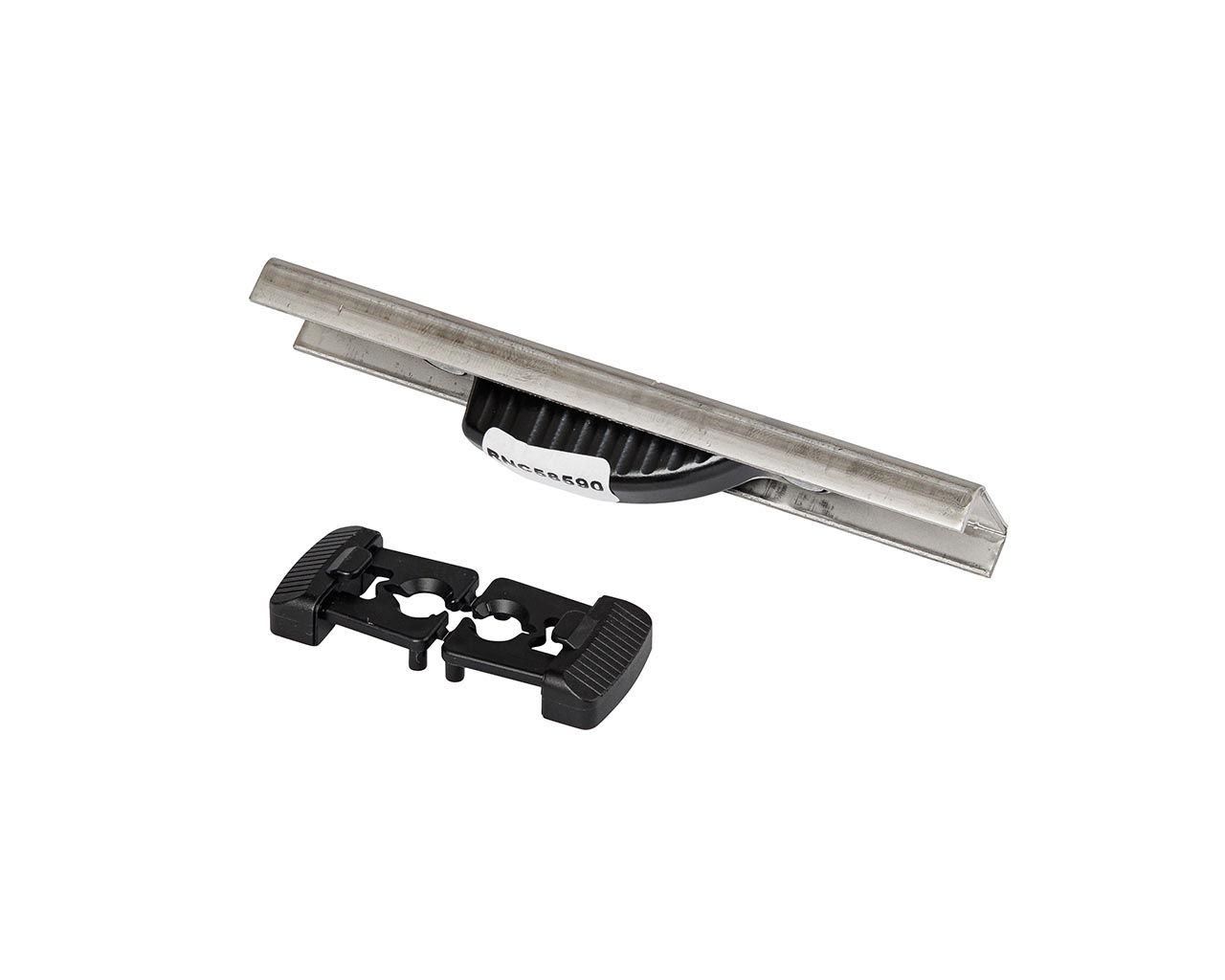 Планка ответная Maxbar для доп. запора/ крюка, регулируемая, нерж. сталь, U24x8.5, Татпроф. Рис. 2