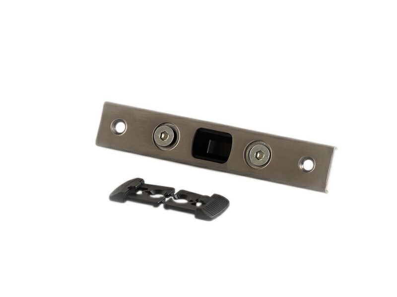 Планка ответная Maxbar для доп. запора, в раму верхняя, регулируемая, U24x5, нерж. сталь