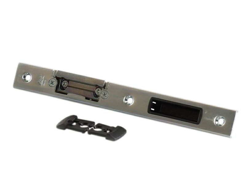 Планка ответная Maxbar для ригеля и защелки, регулируемая, левая, U24x5. Рис. 1