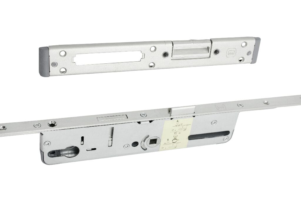 Планка ответная под ригель с фалевой защелкой Elementis(регулируемая) Gealan правая. Рис. 1