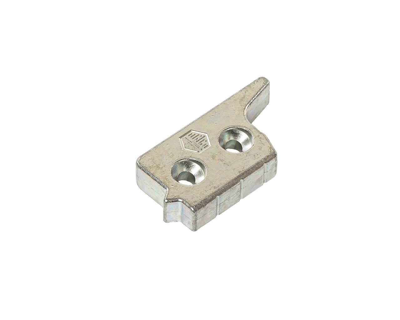 Планка ответная приподнимателя гладкий фальц 24 мм, смещение 13 мм, левая. Рис. 1 Планка ответная приподнимателя гладкий фальц 24 мм, смещение 13 мм, левая. Рис. 1