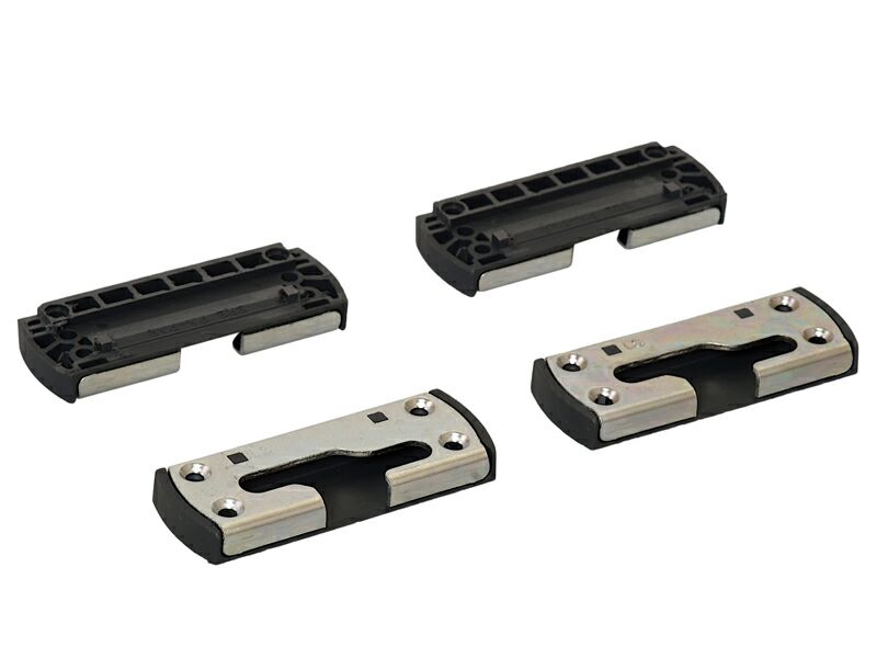 Планка ответная противовзломная проветривания левая (4шт.), Veka Softline 70AD/MD, 82MD,Top ,. Рис. 1