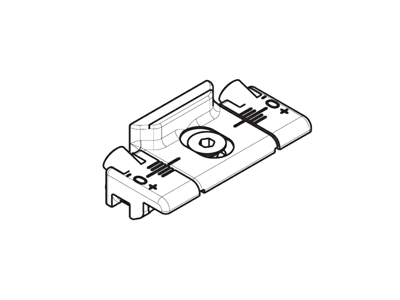 Планка ответная регулируемая Futura, 01347000K. Рис. 3 Планка ответная регулируемая Futura, 01347000K. Рис. 3