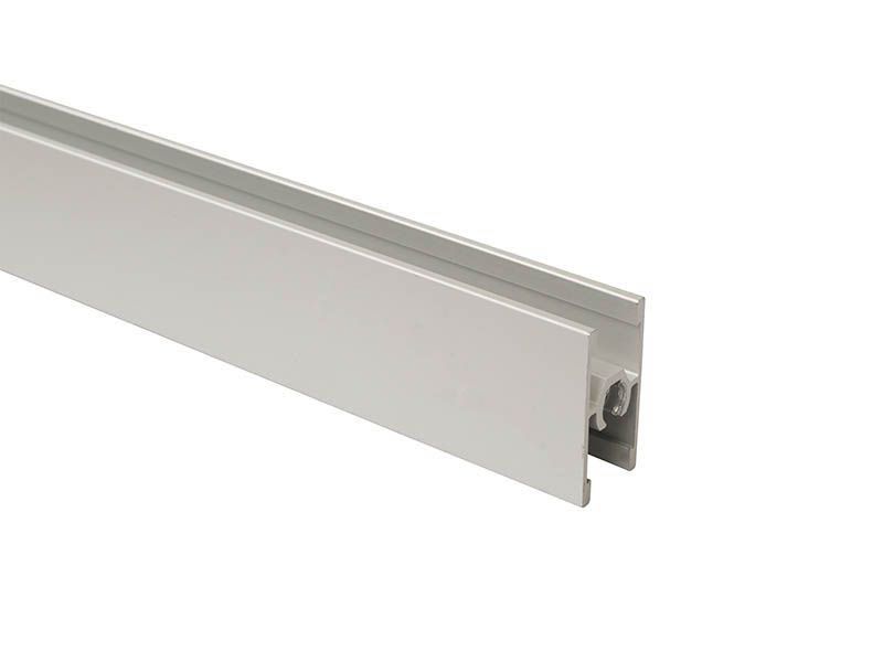 Планка средняя под крепеж, алюминий, серебро, 5800 мм. Рис. 1