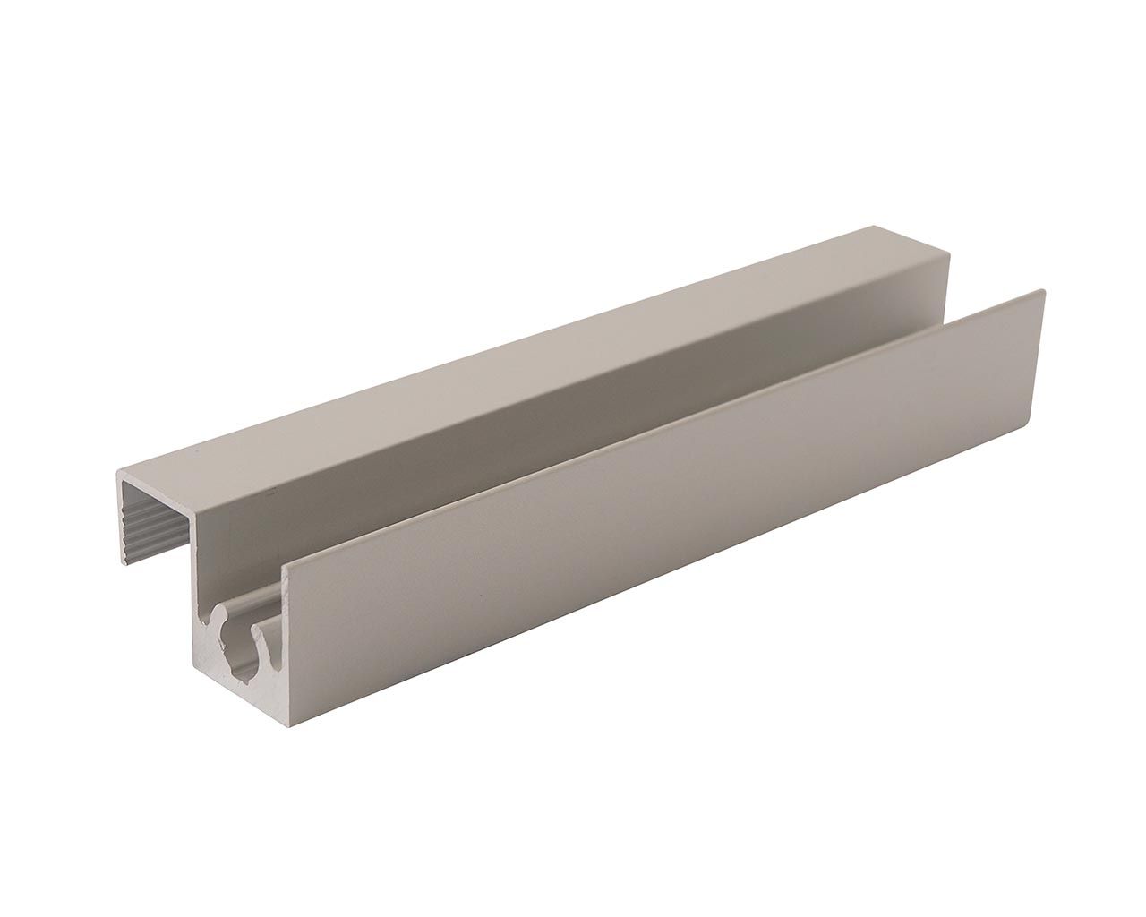 Планка верхняя Classic Slim, алюминий, L=5800 мм, серебро.. Рис. 1