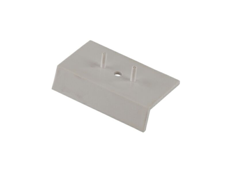 Пластина для монтажа клипс-держателей на створку АЛЮСТАРТ, пластик. Рис. 1