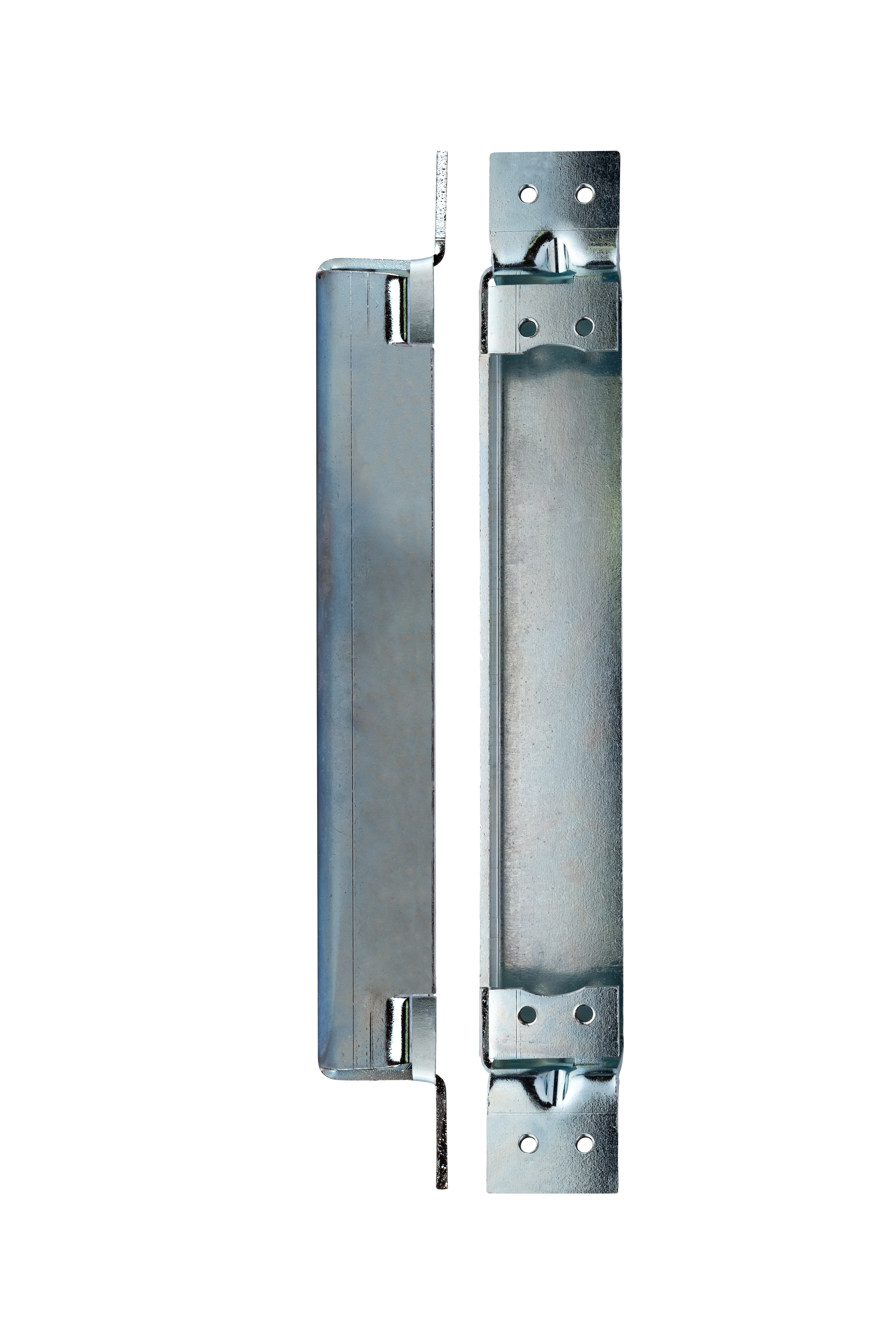 Пластина фиксирующая для скрытых петель OTLAV 130x91 мм, для металиических рам, для прикручивания, оцинкованная. Рис. 1 Пластина фиксирующая для скрытых петель OTLAV 130x91 мм, для металиических рам, для прикручивания, оцинкованная. Рис. 1