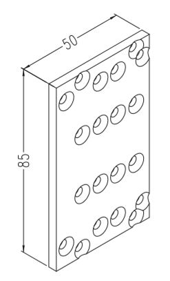 Пластина крепежная Алюстарт, для профиля-порога, алюминий, неокрашенный. Рис. 1 Пластина крепежная Алюстарт, для профиля-порога, алюминий, неокрашенный. Рис. 1