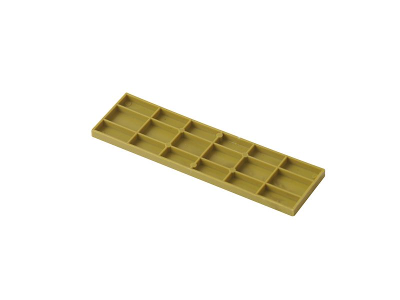 Пластина рихтовочная Bistrong 100x28x4 желтая. Рис. 3