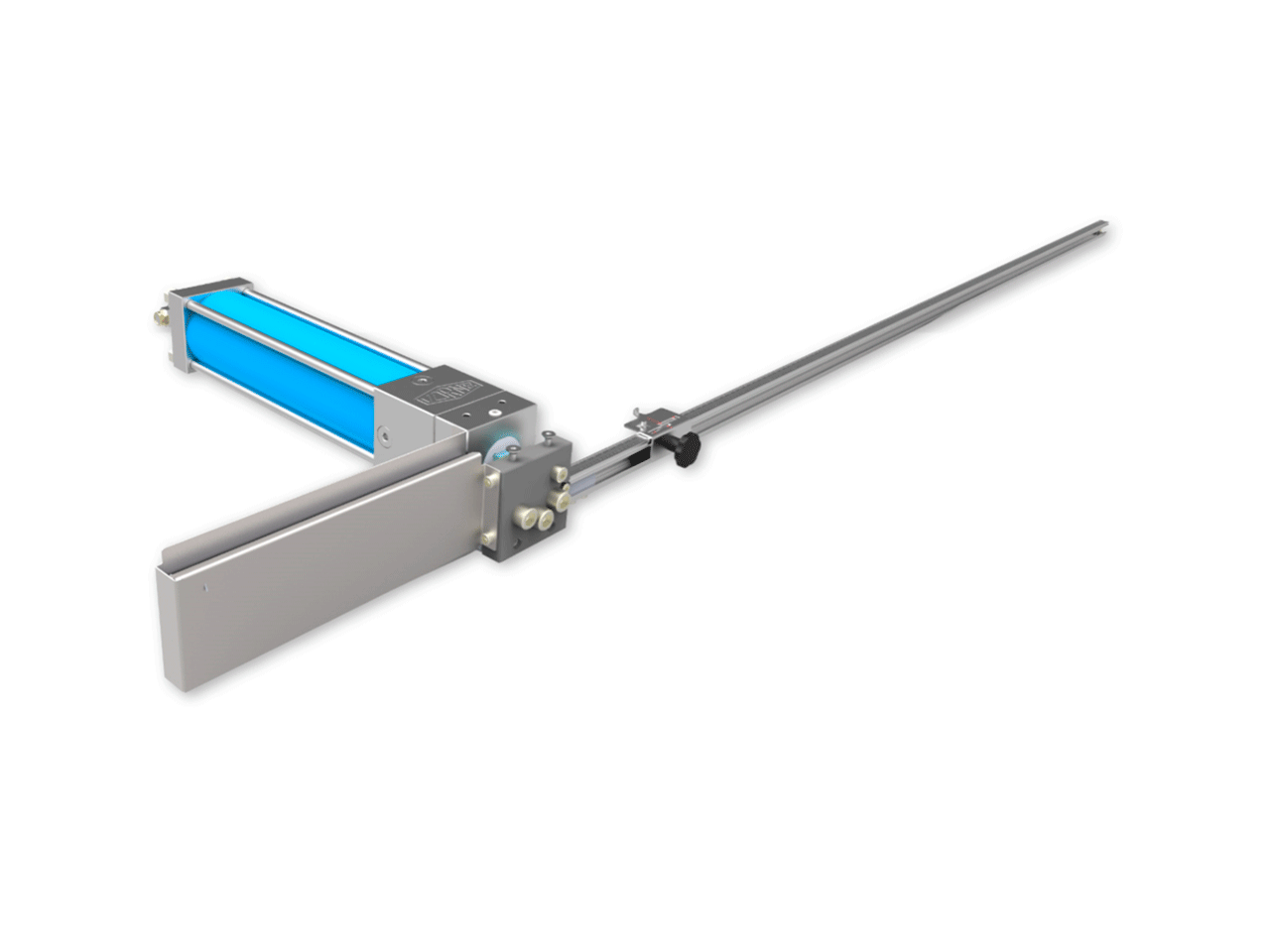 Пневмоножницы для обрубки фурнитуры VORNE (удлиненная линейка) (2части)