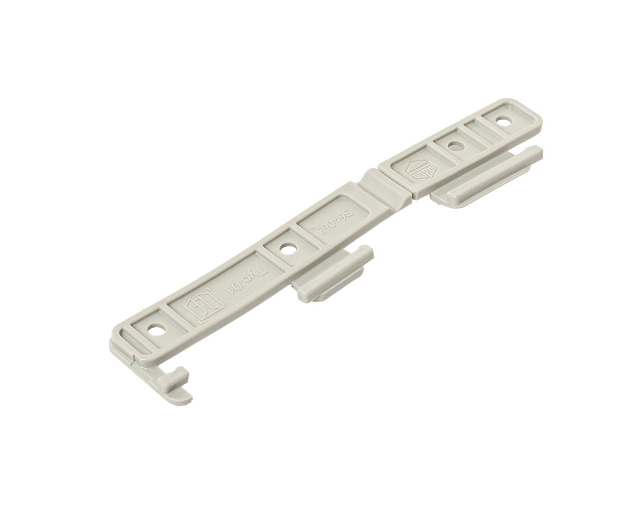 Подкладка нижней петли на раме левая/ верхней петли на раме правая Multi Power Тип 01 Veka , ММ. Рис. 1